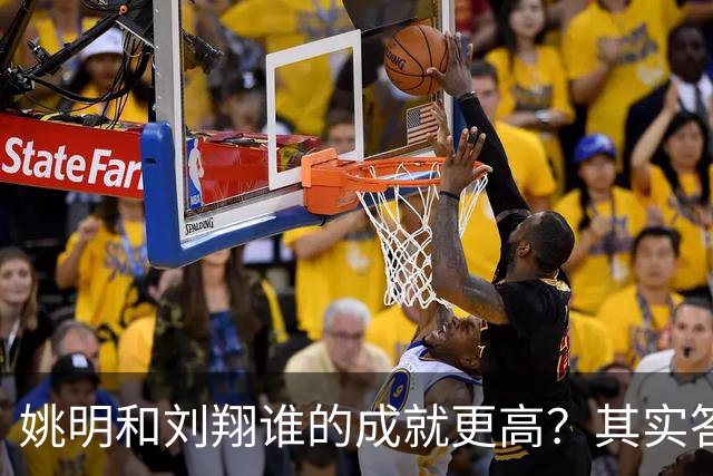 姚明和刘翔谁的成就更高？其实答案一目了然！